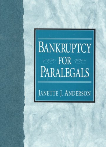 Bankruptcy for Paralegals