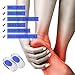 3 Pair Gel Heel Cups Plantar Fasciitis Inserts - Silicone Gel Heel Pads for Heel Pain, Bone Spur & Achilles Pain, Gel Heel Cushions and Cups, Pad & Shock Absorbing Support (Blue, Large)