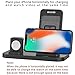 BEACOO 2 in 1 Phone Wireless Charger Stand & Charging Station Compatible with Apple Watch Apple Series 4/3/2/1/iPhone 11/X Xs MAX/8 Plus/8 (Not fit for iWatch 5 Charger)