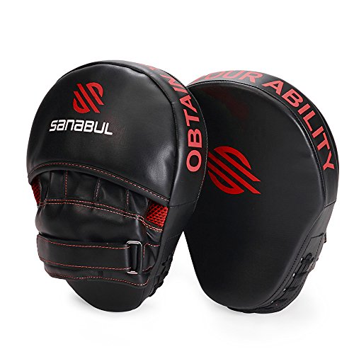 Sanabul Essential Curved Boxing MMA Punching Mitts