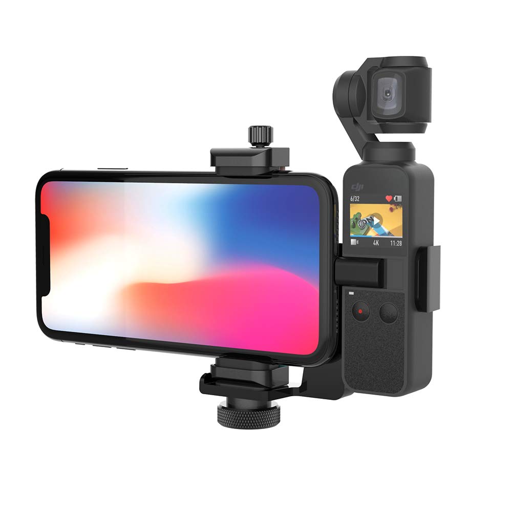 Smatree Holder Set Compatible with DJI Osmo Pocket 2 / DJI Osmo and Motorola Moto G7 Play 5.7 Inches