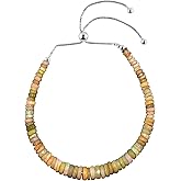 Natural Gemstone Beads Bolo Bracelet, 925 Sterling Silver, Rhodium Plated, Chakra Healing Crystals, Birthday, Adjustable Slider Chain, Women Jewelry, Valentine Gift