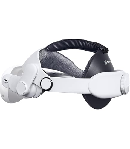 KIWI design H4 Boost Battery Head Strap Compatible with Meta Quest