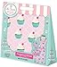 Handstand Kitchen Child's 100% Cotton Bright Pastel Print Apron, Mitt and Chef's Hat Set - Cupcake Delight