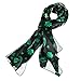 Shamrock and Hat Scarf for St Patrick's Day in Black
