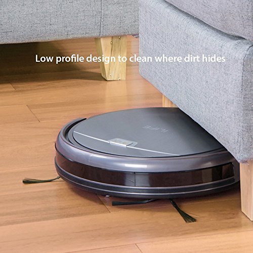 ILIFE A4s Robot Vacuum Cleaner Titanium Gray (Renewed) - Thumbnail 3