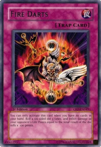 Yu-Gi-Oh! - Fire Darts (CRV-EN049) - Cybernetic Revolution - 1st Edition - Rare
