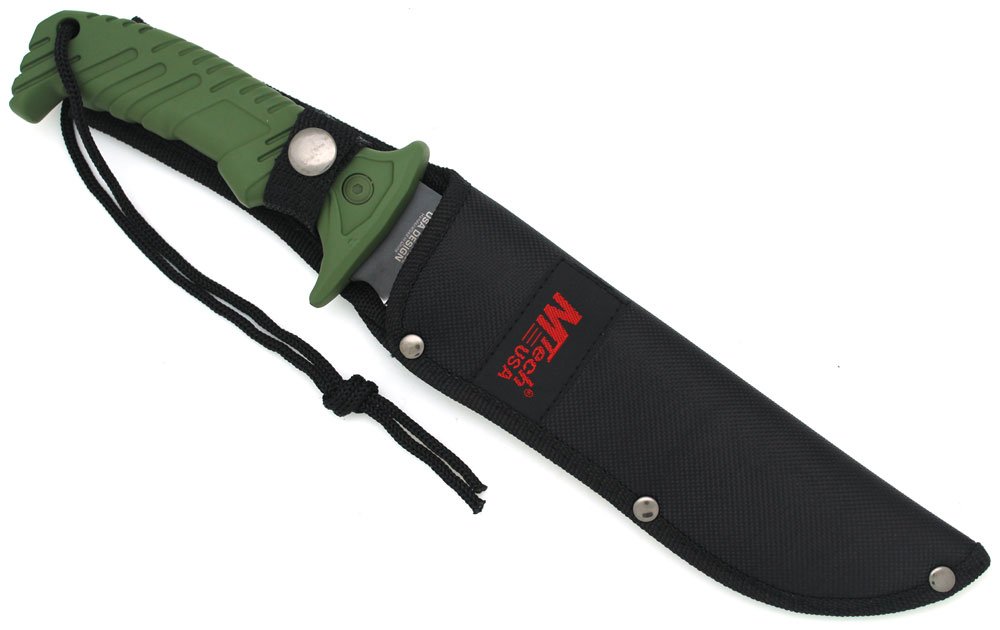 13" Tactical Survival Rambo Hunting Fixed Blade Knife Army Bowie w
