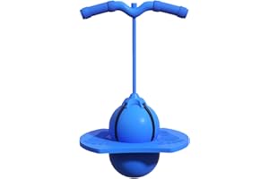 Balance Jumping Ball for Kids,Girls Balance Jump Board Ball,Bounce Toy with Handle,Jumping Stick Board,for Adults Boys Home L