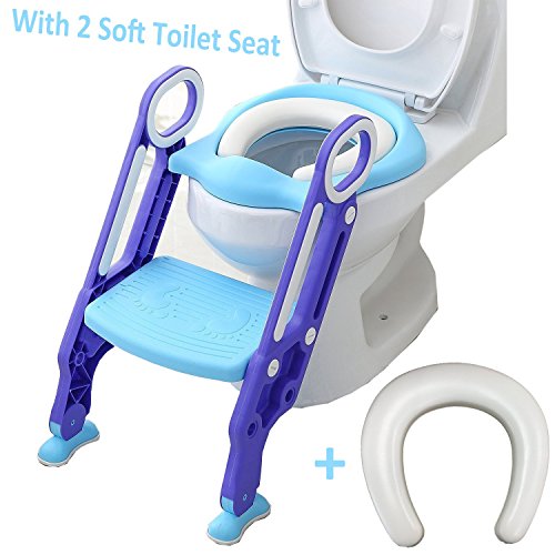 Adjustable Potty Training Seat Kid With Ladder