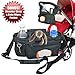 Angel Baby Stroller Organizer with Cup Holders: Stroller Accessories, Black