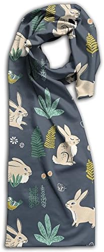Bunny Hop In Dusk Winter Light.Lightweight Scarf Print Soft Warm Towel Smelless.New Style.Fashion.Fever Stylish Scarves Best Gift