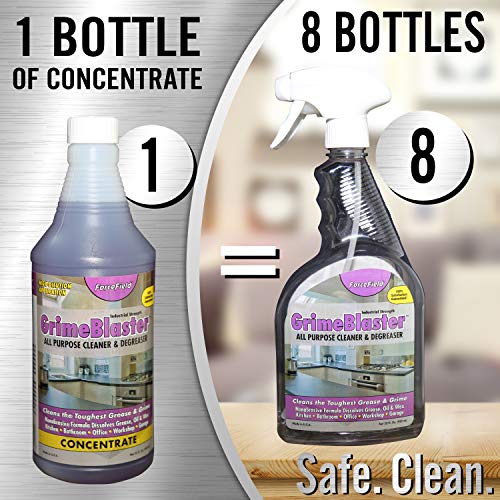 GrimeBlaster Industrial Strength Allpurpose Cleaner & Degreaser