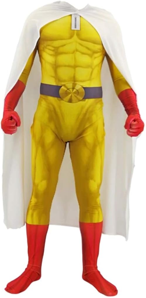 TT &amp; Jessy Kids Superhero Halloween Costumes Punch Man