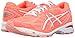 ASICS Women's Gt-1000 5 Running Shoe, Flash Coral/White/Peach Melba, 7.5 M US
