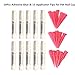 Pet 10 Adhesive Glues & 15 Applicator Tips for Cat or Dog Nail Caps by Brostown