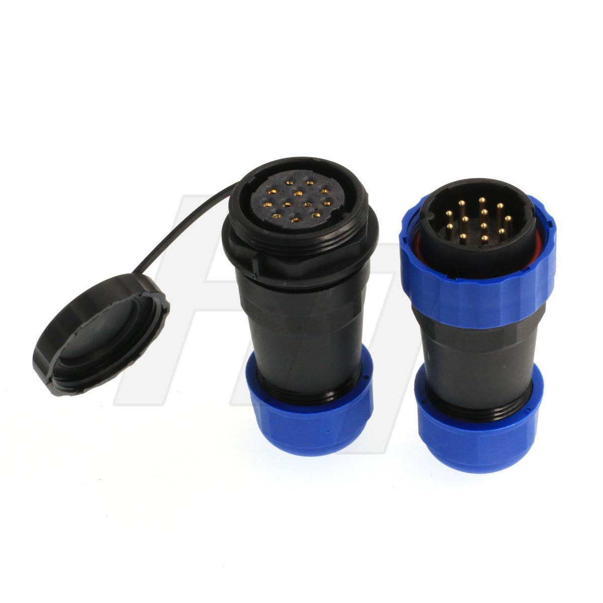 HangTon HE29 Industrial Waterproof IP68 Circular Connector Male Female 10A 380V (12 pin)