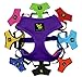 EcoBark Dog Harness - Eco-Friendly Max Comfort Harnesses - Luxurious Soft Mesh Halter - Over The Head Harness Vest- No Pull and No Choke for Puppy, Toy Breeds & Small Dogs (Medium, Purple)