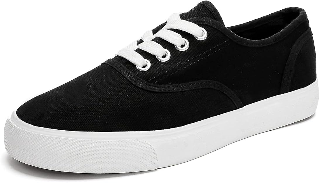 Womens Canvas Shoes Low Cut Canvas Sneakers Walking