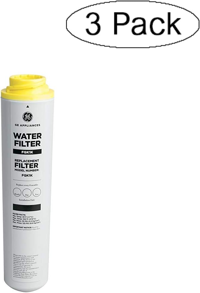 GE Replacement Water Filter for Single Stage or Inline