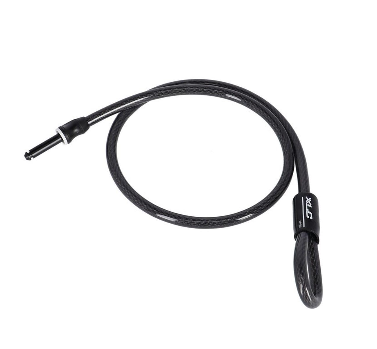 XLC MRS Cable Lock, Plug-in Cable, 100 cm, Diameter 12 mm, Black