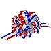Red, White, and Blue Striped Pull Bows - 6