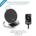 Fast Wireless Charger,MRS Long QI Charger Wireless Charging Stand for iPhone X/8/8 Plus Samsung Galaxy Note 8 S8/S8 Plus S7/S6 Edge Plus and All QI-Enabled Devices-NO AC Adapter