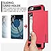 Vofolen Case Shell Shockproof Rubber Bumper Case Anti-Scratches Hard Cover Red