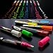 Liquid Chalk Board Window Markers - 8 Pack Erasable Pens Great for Chalkboards - Non Toxic Safe & Easy to Use Neon Bright & Vibrant Colors for All Ages Funatix
