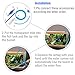 MisteSun Aquarium Fish Tank Gravel Cleaner,Siphon Vacuum Pump Gravel Cleaner Fish Tank Water Changer with Adjustable Flow Control Tape& Aquarium Fish Tank Cleaning Brushthumb 3