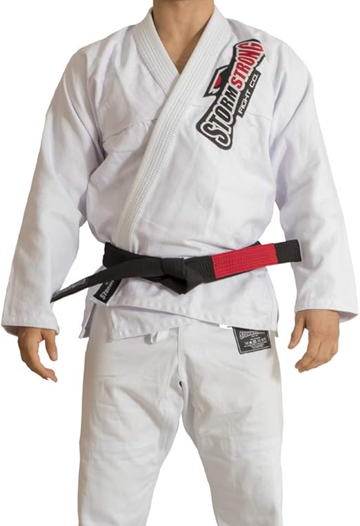 KIMONO STORMSTRONG JIUJITSU TRADICIONAL LEVE BRANCO (A1, JiuJitsu