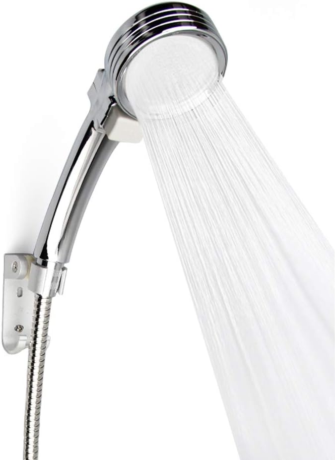 CherryKelly Japanese Booster SPA Handheld Shower Head A Key Stop The