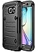 Galaxy S7 Edge Case, E LV Samsung Galaxy S7 Edge Hybrid Armor Protection Defender (WITHOUT Built-in Screen Protector) Case For Samsung Galaxy S7 Edge - [BLACK / BLACK]