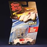 MACH 5 RACE CAR WITH JUMP JACKS Hot Wheels SPEED RACER 1:64 Scale Movie Vehicle