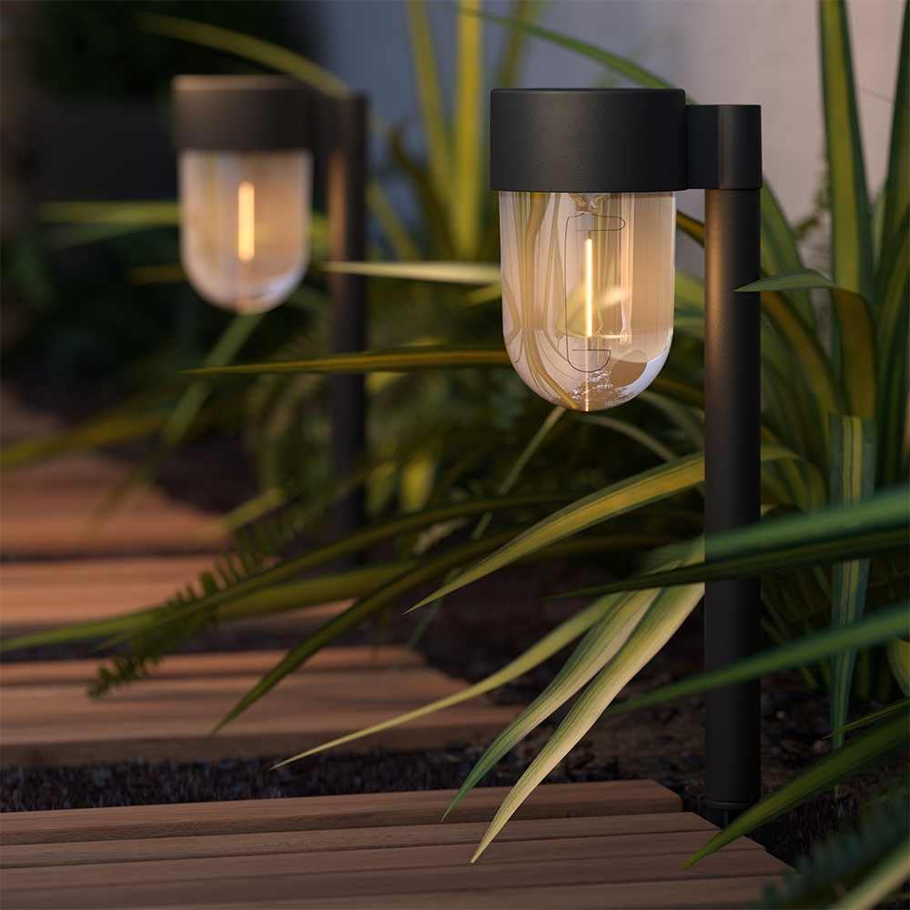 SolarCentre® The Hamptons Outdoor Solar Powered Garden Lights (Set of 2)
