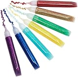 TBC Glitter Glue Pens 30 x 10ml Washable Craft Supplies view 6