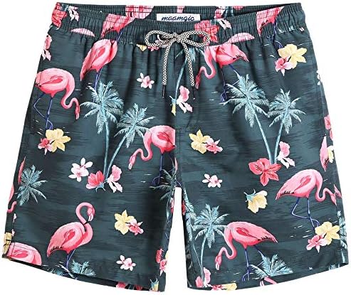 Maamgic 水着 メンズ サーフパンツ インナー付き メンズ水着 水陸両用 速乾 通気