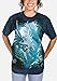 The Mountain Sea Dragon Adult T-Shirt, Blue, XL