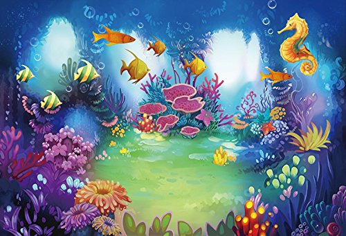 Lfeey 5x3ft Fairytale Underwater Backdrop For Party Amazon In Electronics