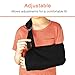Child Arm Sling, Pediatric & Toddlers Adjustable Shoulder Support Strap for Broken, Fractured Wrist, Rotator Cuff Full Soft Immobilizer Fits Kids, Youth, Teens, Left or Right Arm