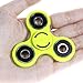 Yomaxer Fidget Spinner Tri-Hand Spinner 608 Hybrid Ceramic Bearing Nylon Solid Build Round Edge EDC Toy Good for ADHD ADD Autisms (Apple green)