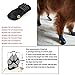 Petilleur Waterproof Dog Shoes Breathable Paws Protector Anti-Skid Dog Boots with Reflective Strap Pet Winter Warm Snow Boots for Small, Medium and Large Dogs (#6)