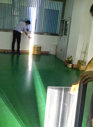 1-Pack Linear Fresnel Lens 750*300mm Focal Length 300mm,Focal is a line,Optical Linear Lens for solar project,small focus high light transmittance By SIX SEASONS TECH