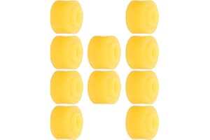 SEWOART 10pcs Automotive Shock Absorber Bushing Strut Mount Bushing Replacement Rubber Yellow