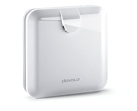 devolo Home Control Alarmsirene (Smarthome Alarm System, integrierter Akku, 110 Dezibel, Z-Wave Hausautomation, Haussteuerung