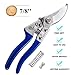 KLEMOO Bypass Pruning Shears, Professional SK-5 Steel Sharp Gardening Pruner Tools, Garden Clippers Fit Your Hand Perfectly, Make Cutting and Clipping a Breeze