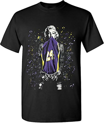Marilyn Monro Graphic T-shirts (Large, LA Lakers)
