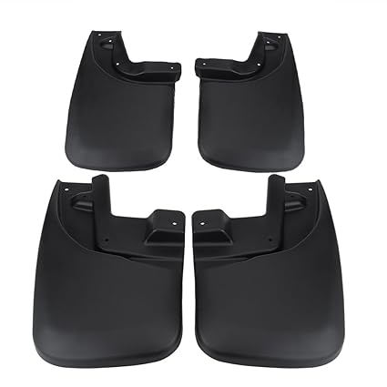  Qiilu 4pcs Front Rear Mud Flap Splash Guard