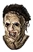 Rubie's Texas Chainsaw Massacre Costume with Leather Face Deluxe Overhead Mask, Gray, One Size