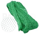 Vanitek 6-1/2 x 33 ft. Green Gentle Garden Netting/Row Cover/Screen | Protect Secure to Keep away Birds and Rodents from Fruit, Vegetable, Flowers and sensitive Plants, while allowing water and air in